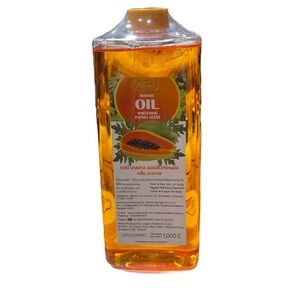 1 LARGE PAPAYA SUPER WHITENING BODY OIL